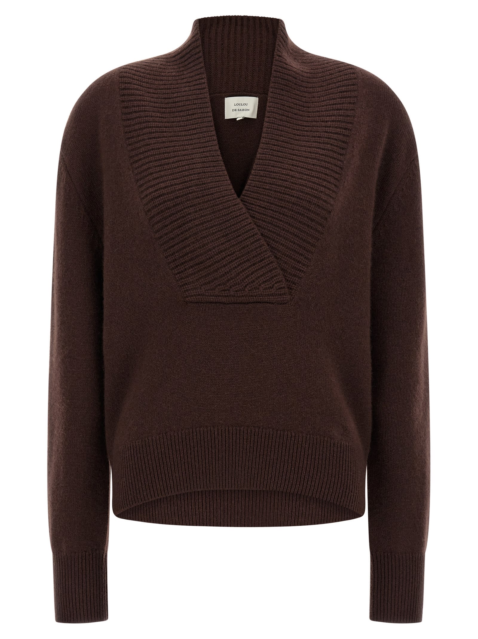 Loulou Studio Makela Sweater In Brown