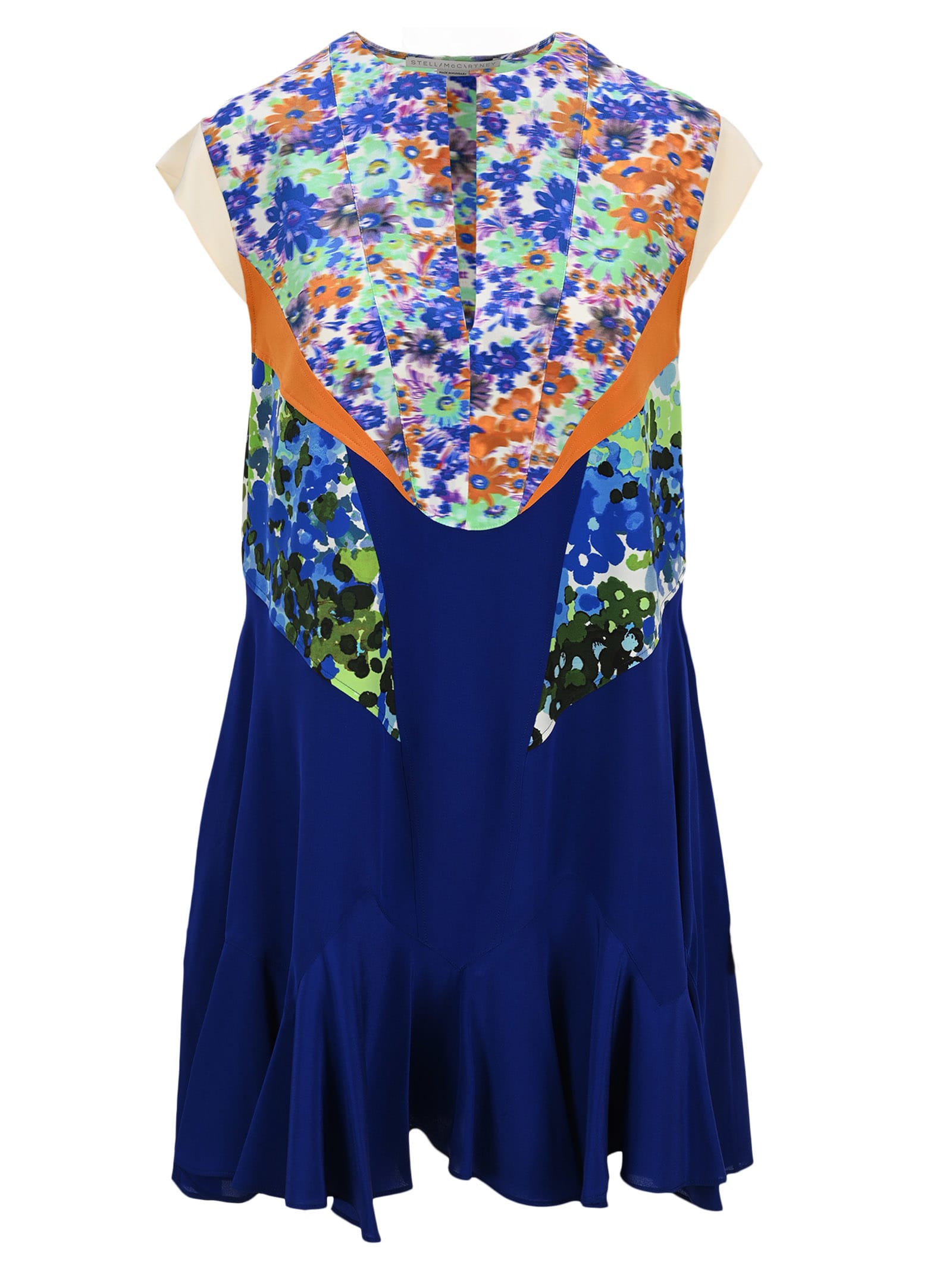 Stella Mccartney Lydia Floral-panel Dress