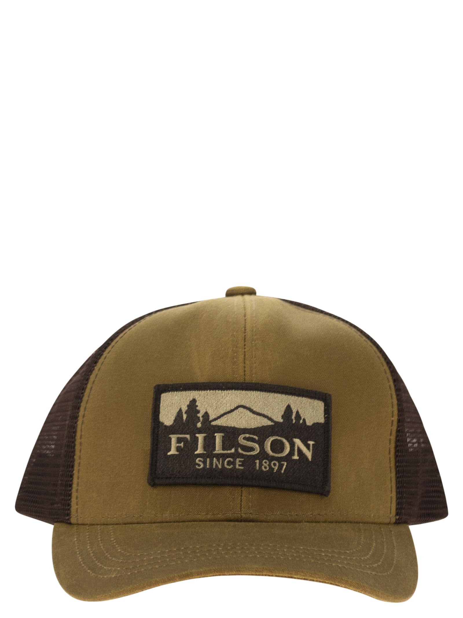 Filson Logger Mesh Cap In Brown