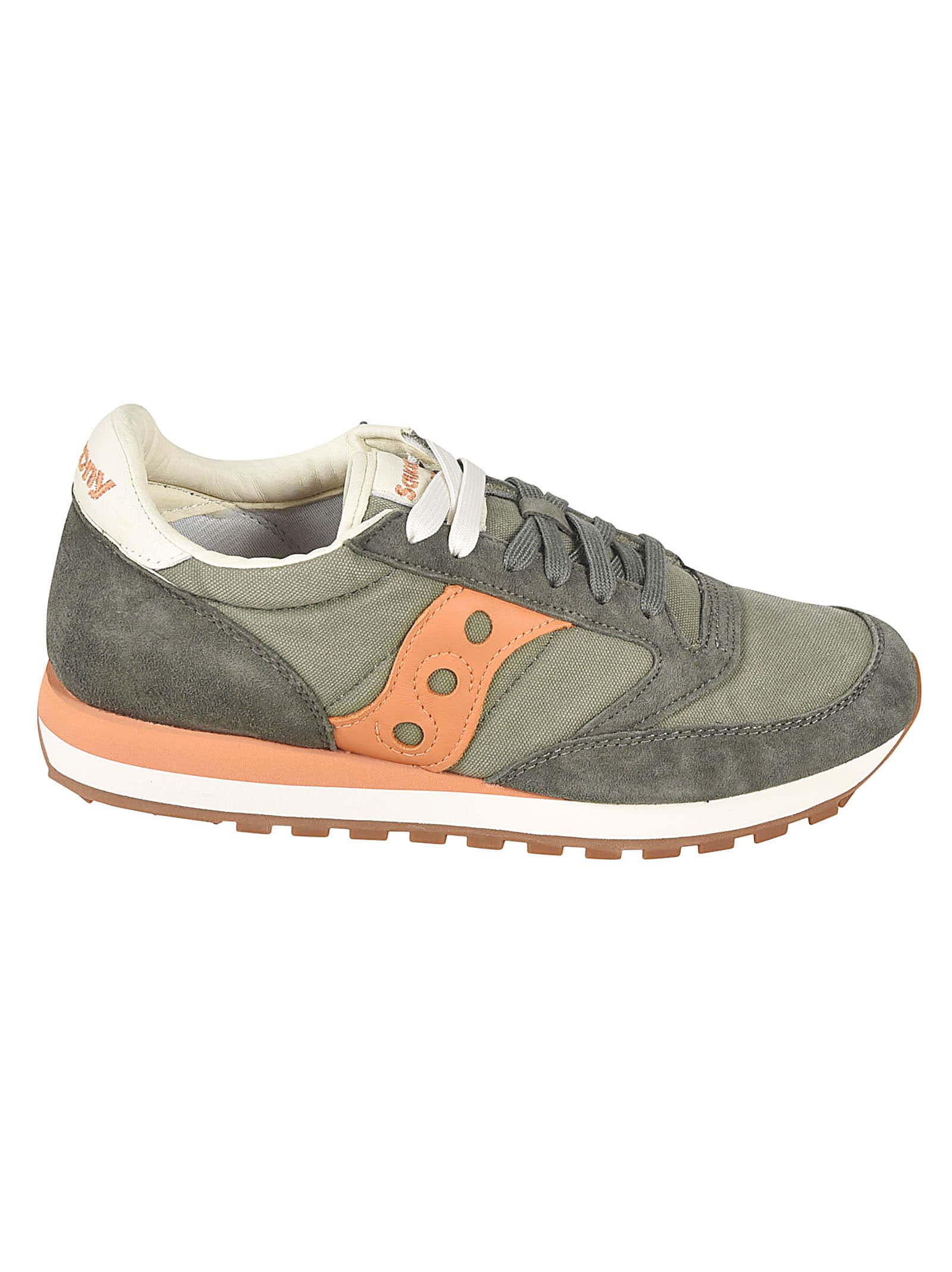Saucony Jazz Original Sneakers In Forest/orange