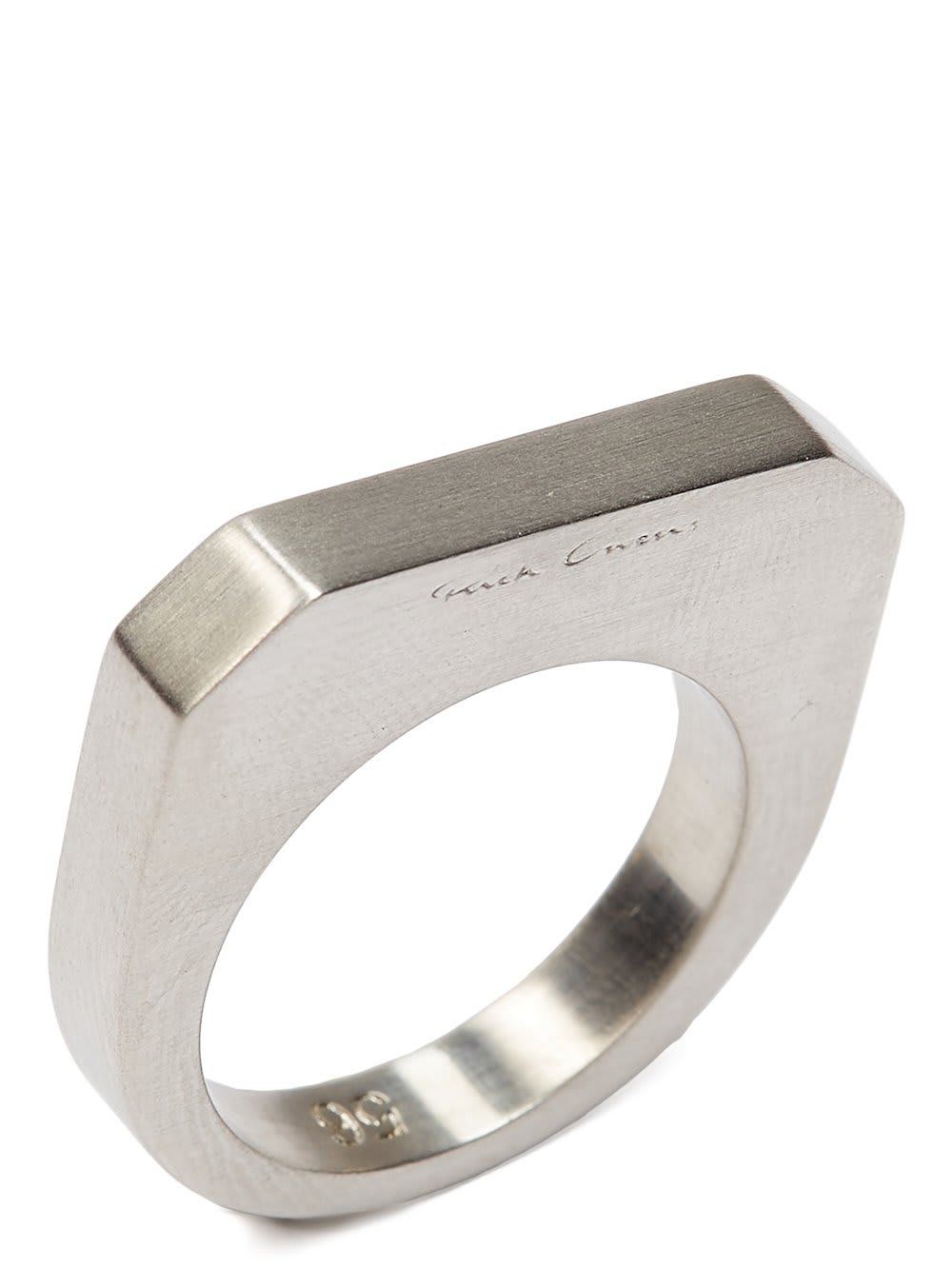 Rick Owens Hollywood Ring Accessories In Silver