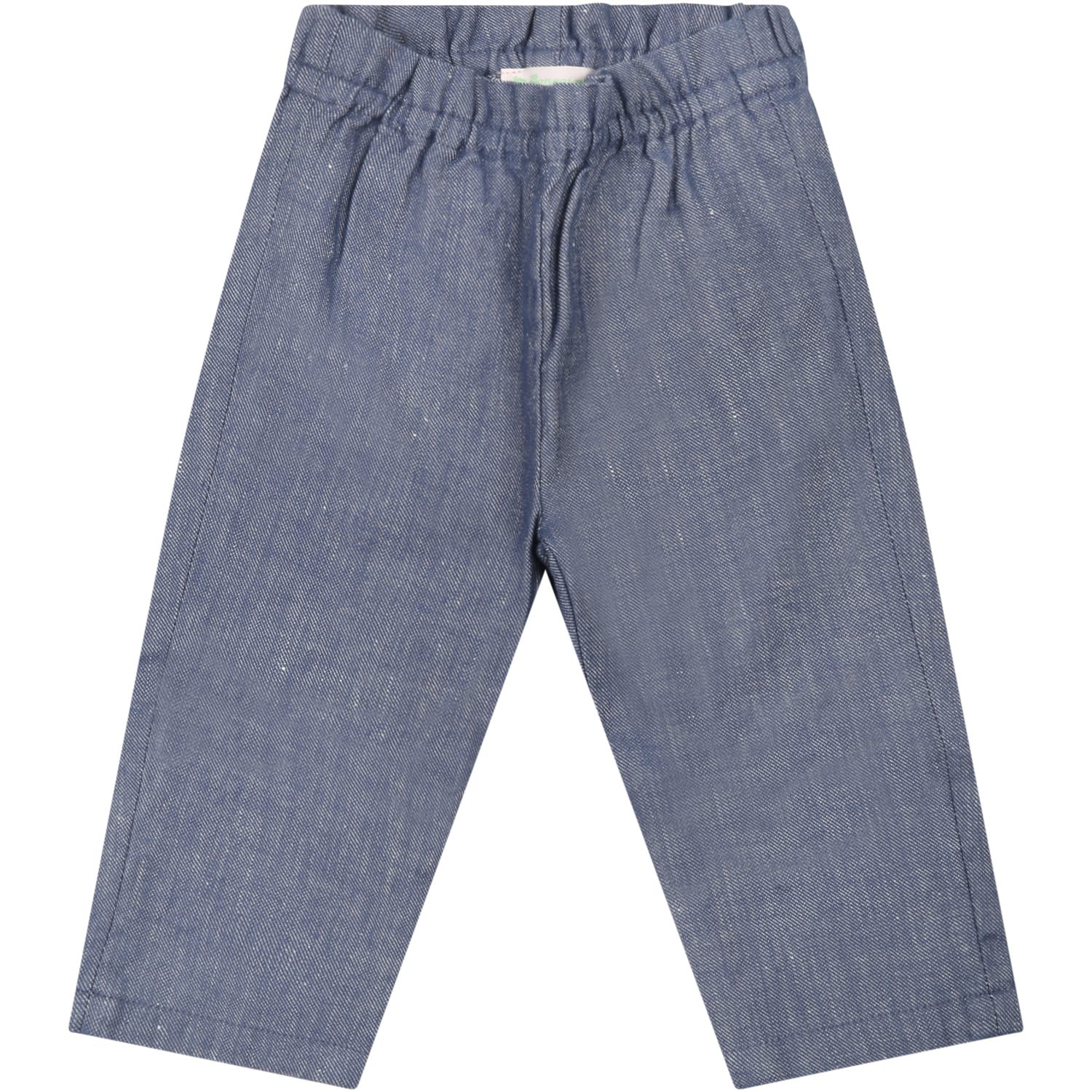 Bonpoint Blue Jeans For Baby Girl