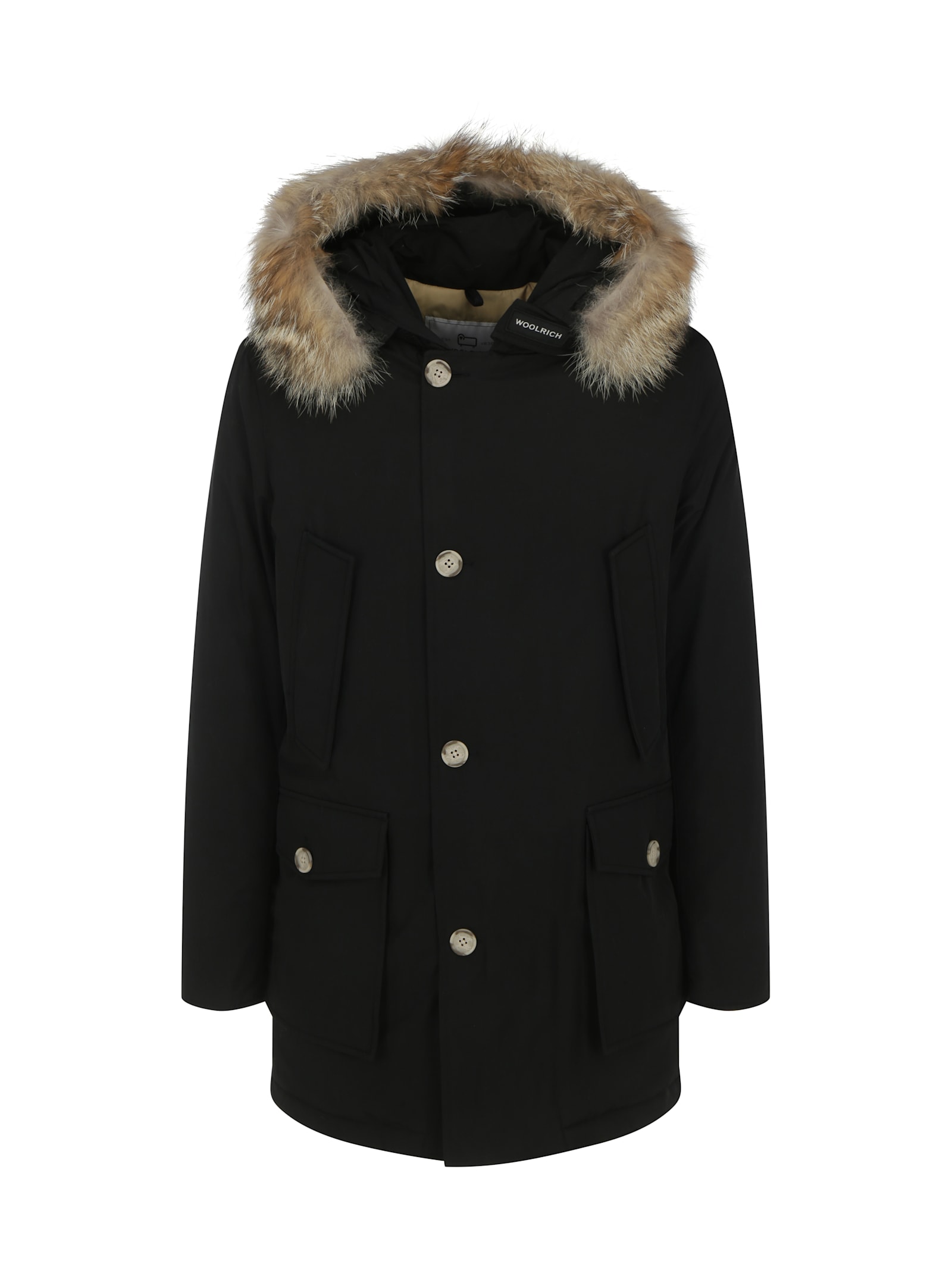 Shop Woolrich Parka Arctic Jacket In Black