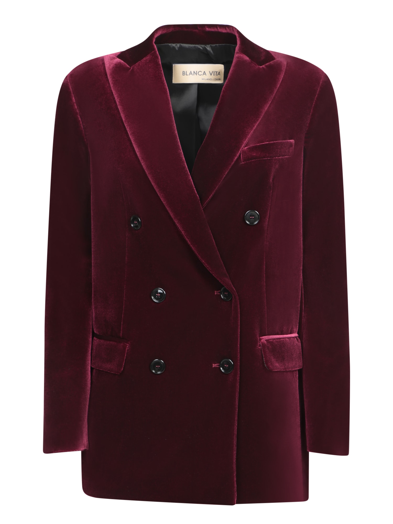 C. P. Company Burgundy Velvet Jacket