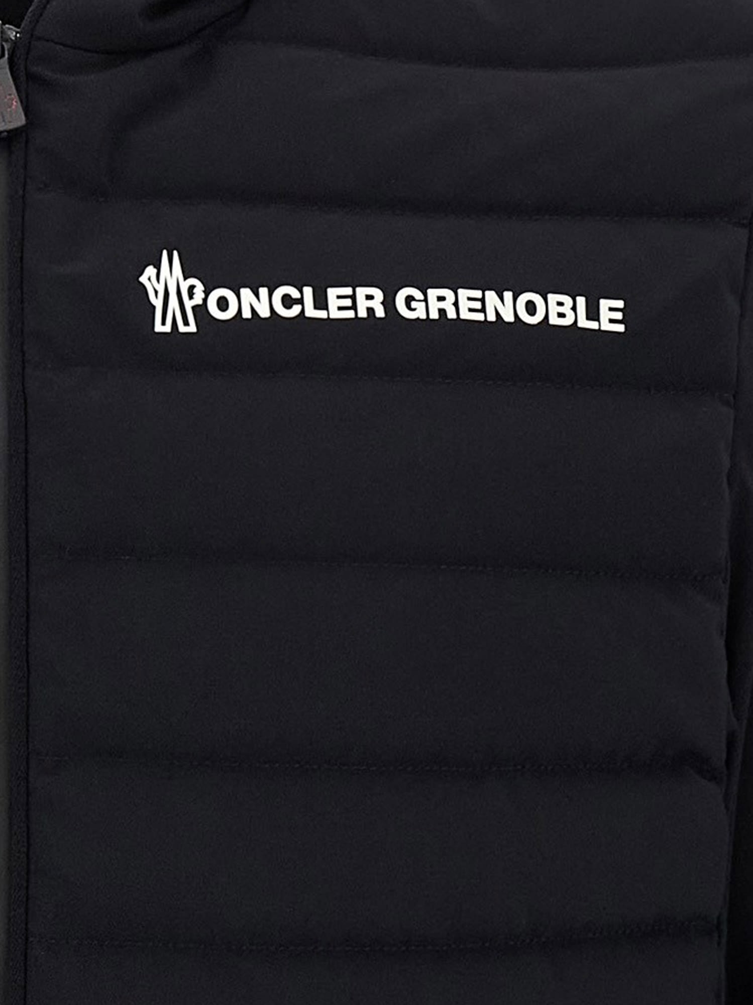 Moncler Hooded Quilted Nylon Down Outerwear In Black