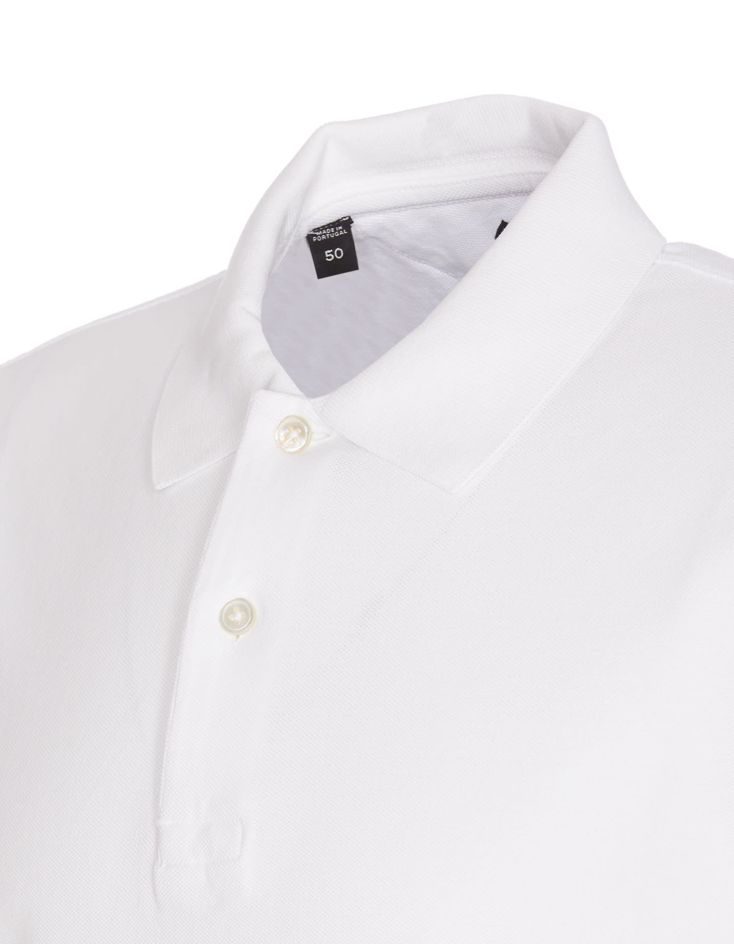 Shop Tom Ford Logo Polo In White