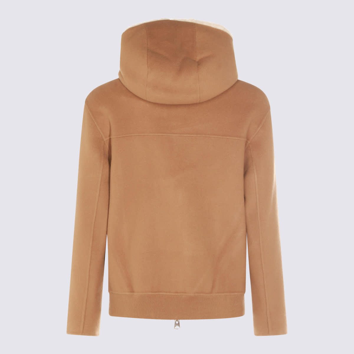 Mackage Jay Shearling-hood Jacket In Brown