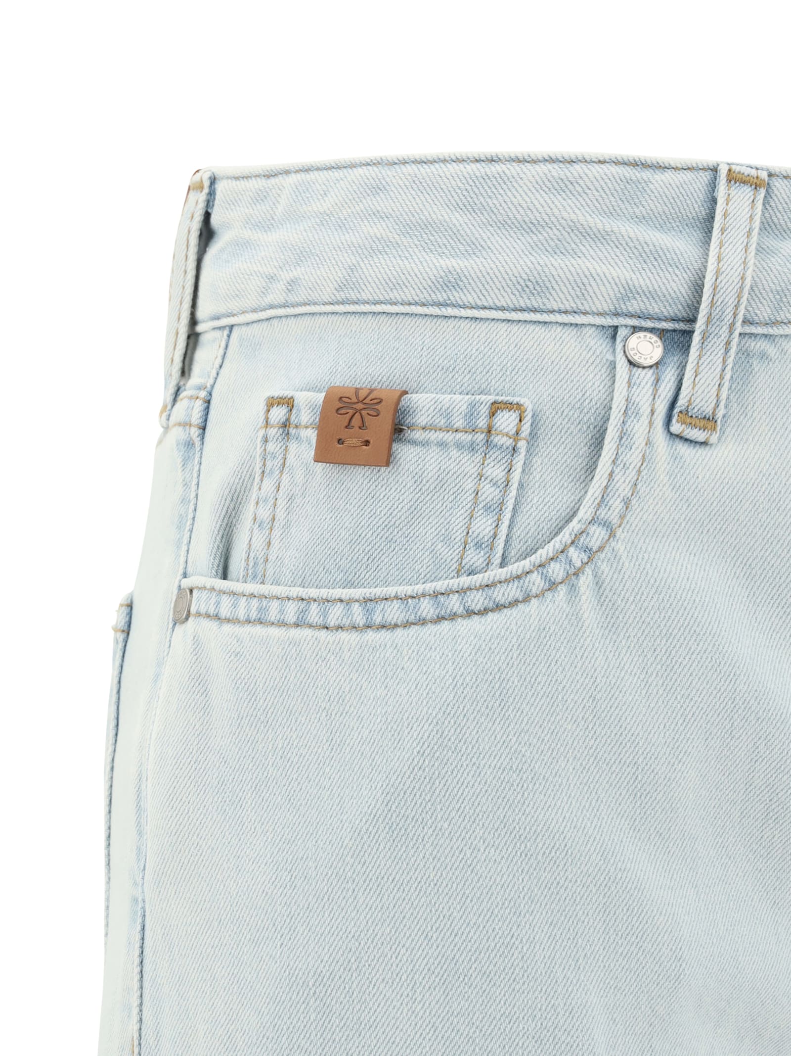 Jacob Cohen Women Wide Leg Jeans In Blue