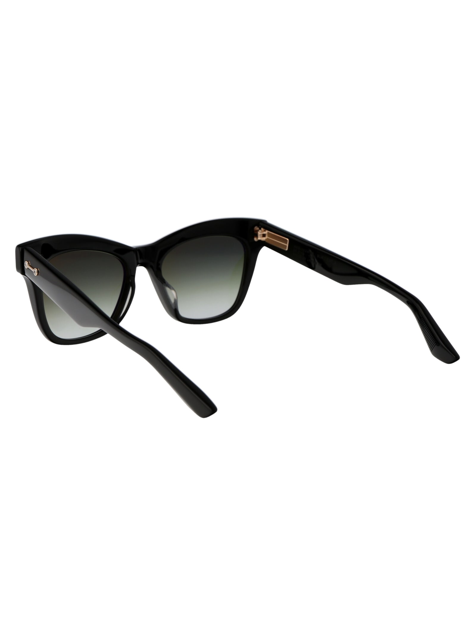 Shop Akoni Vela Sunglasses In Black W/g-15 Grad