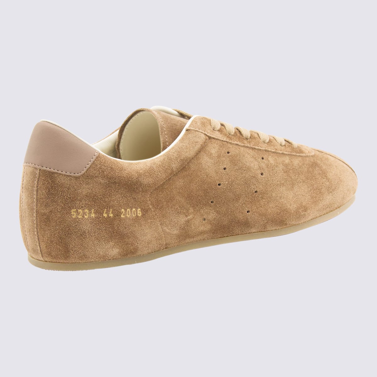 Common Projects Round Toe Low-top Casual Shoes In Neutral
