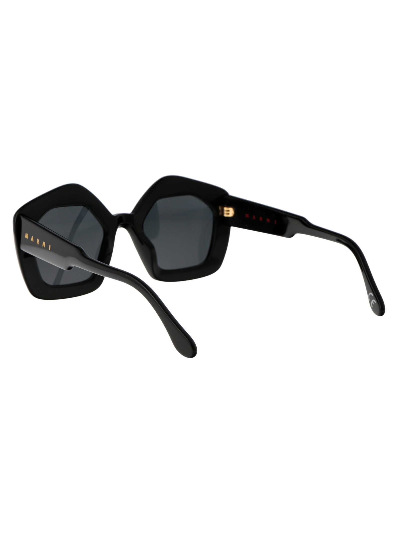 Marni Eyewear Laughing Waters Sunglasses In Black