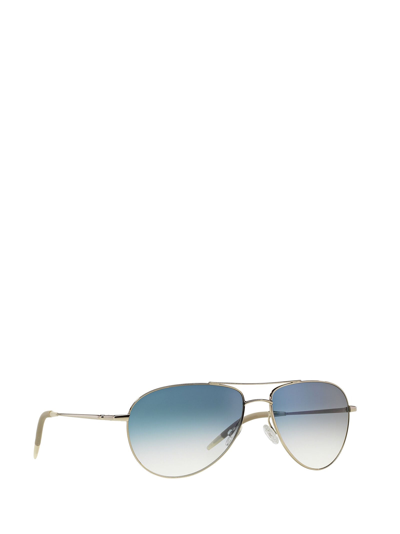 Shop Oliver Peoples Ov1002s Silver Sunglasses