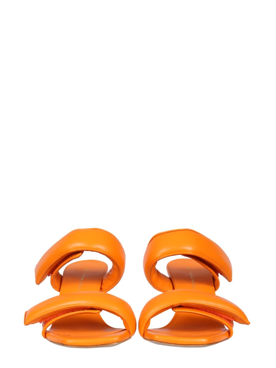 Shop Gia Borghini Perni 03 Already X Pernille Teisbaek Sandals In Orange