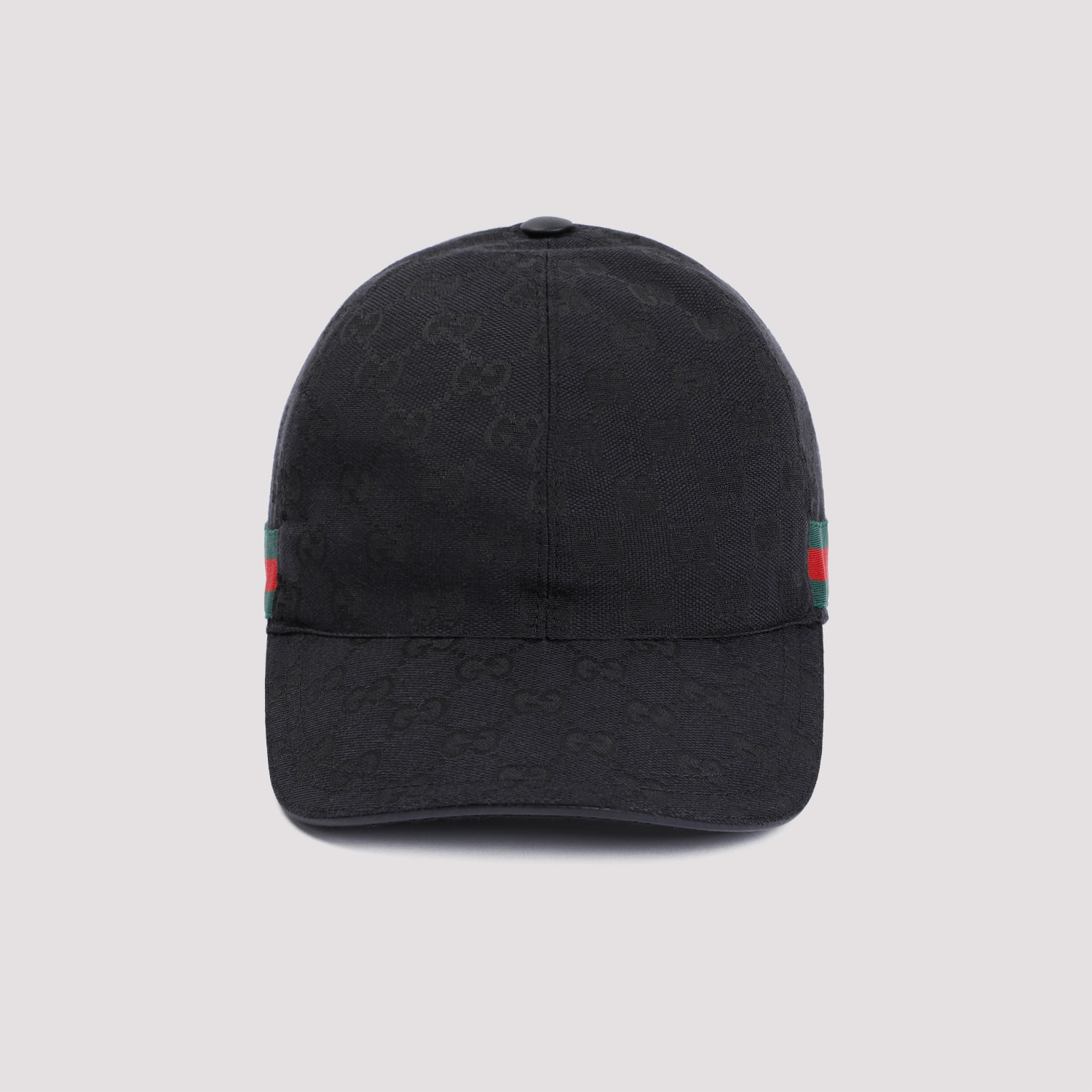 Gucci Logoed Baseball Cap In Black