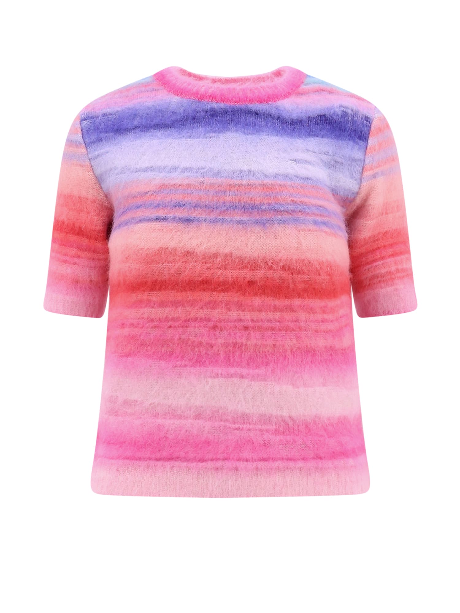 Shop Missoni Sweater In Pink Blu