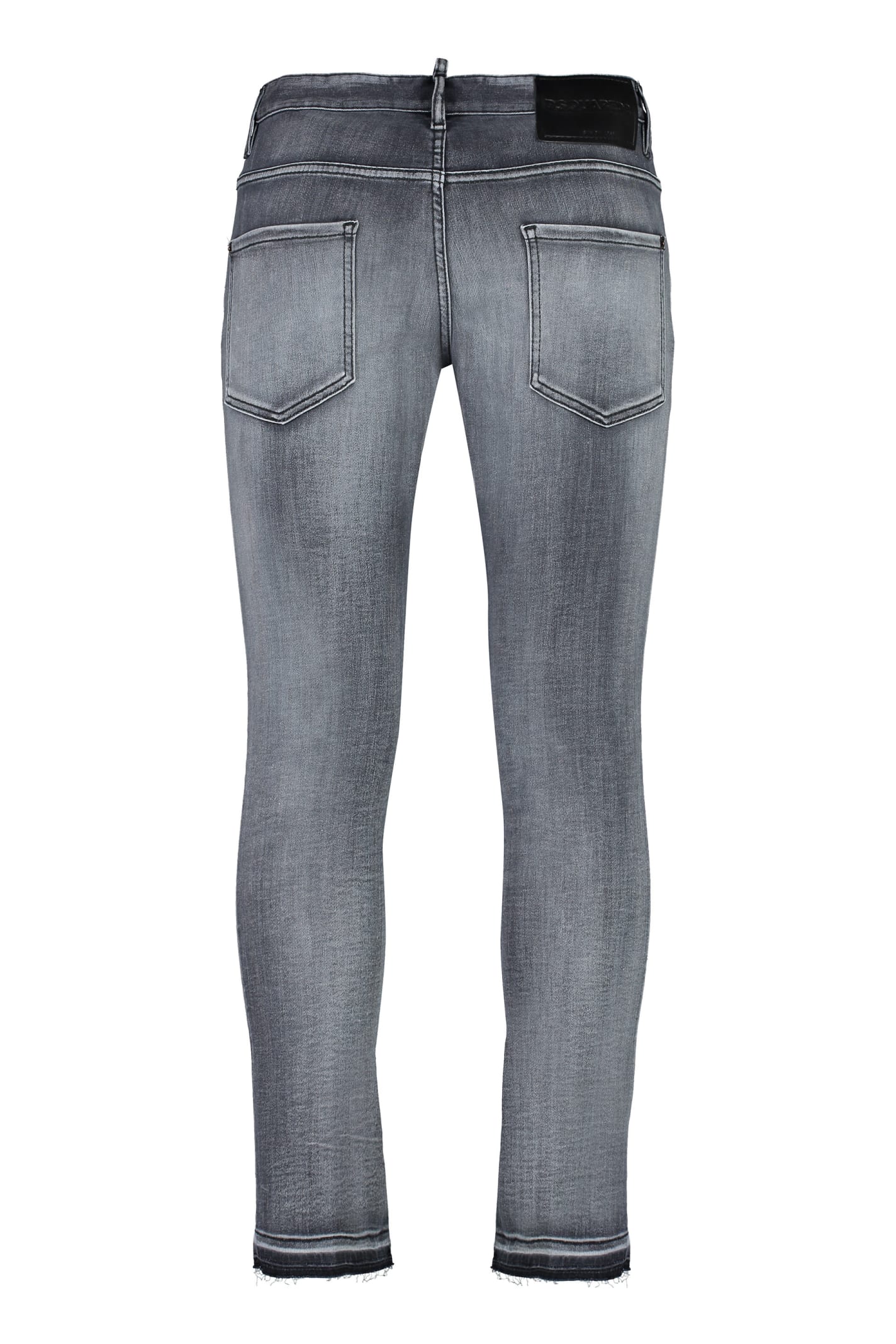 Shop Dsquared2 Skater Jeans In Grey