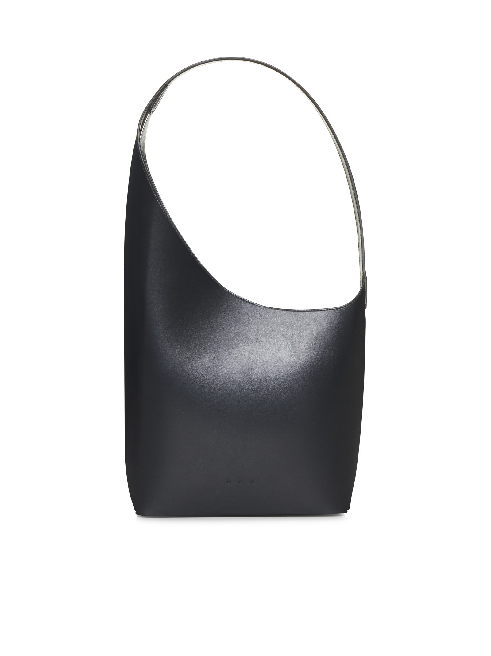 Shop Aesther Ekme Shoulder Bag In Black