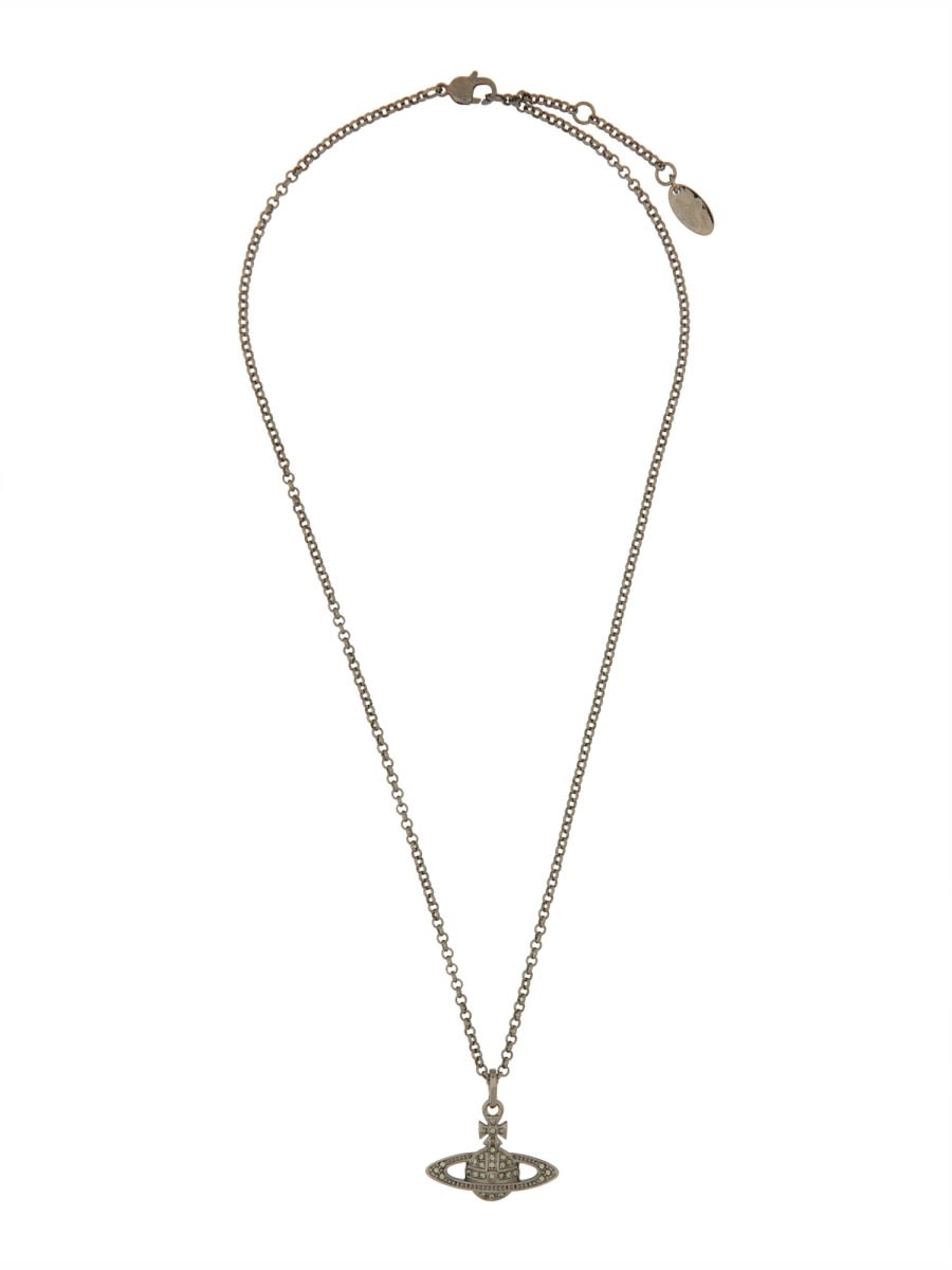 Vivienne Westwood Orb Necklace. In Gold