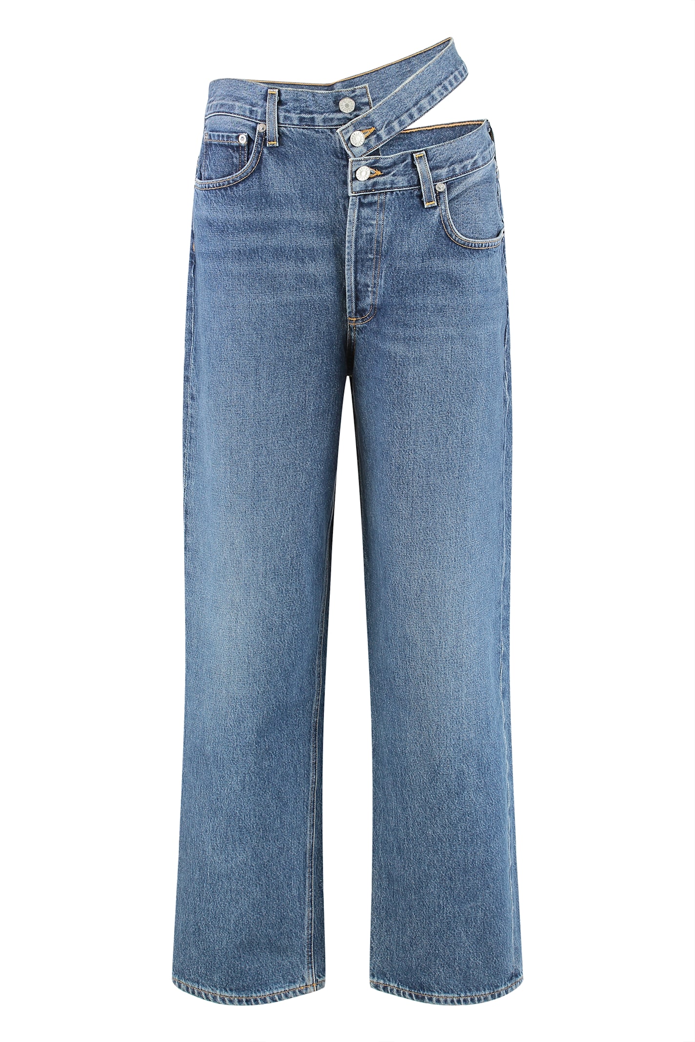 5-pocket Straight-leg Jeans