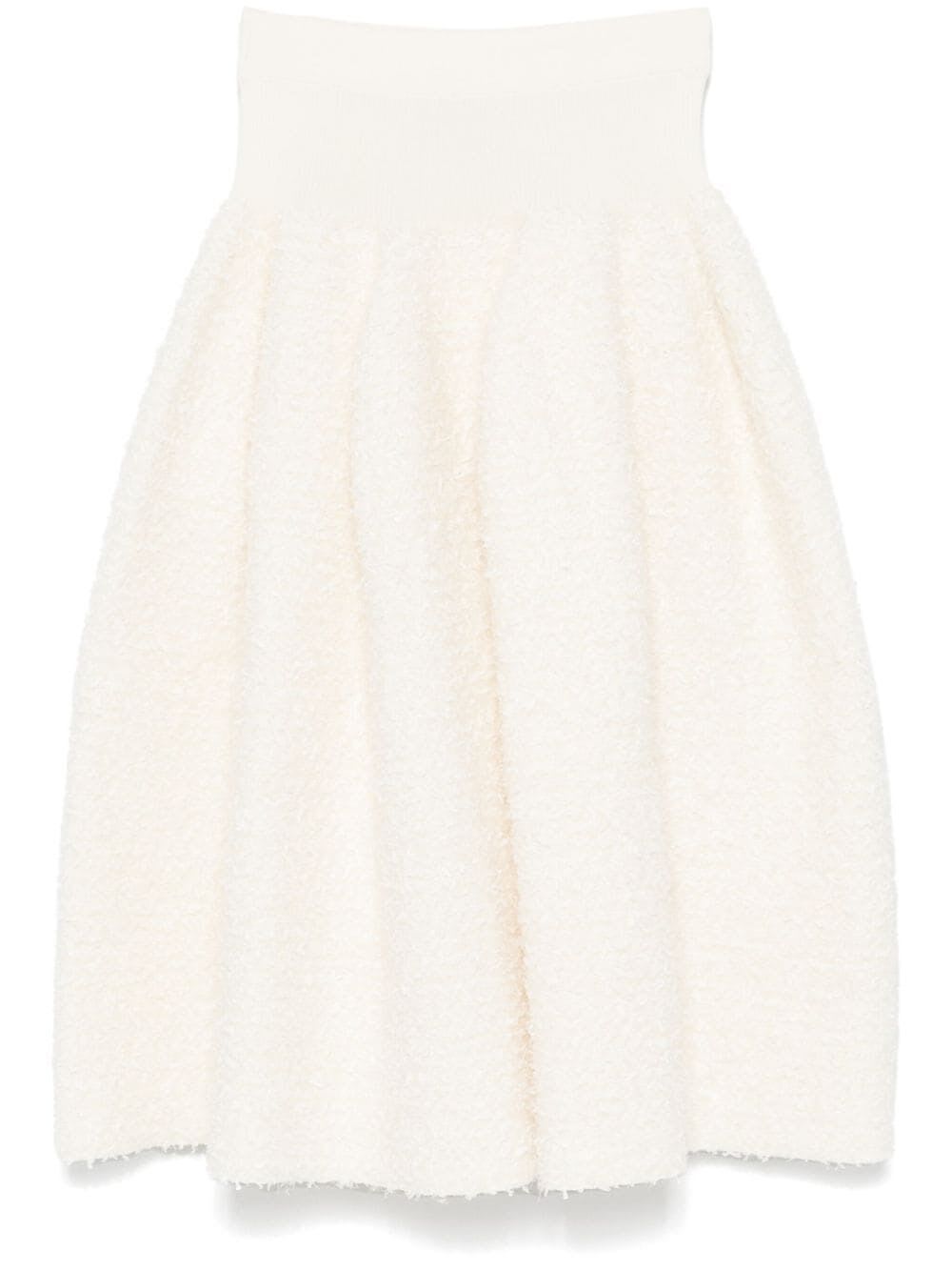 Shop Cfcl Pottery Reef Luxe Skirt In Pearl