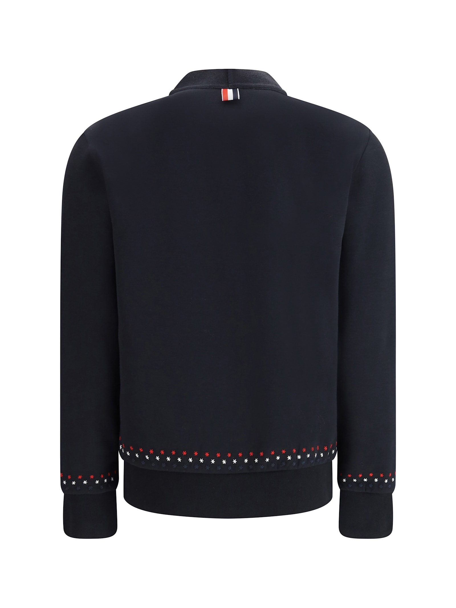 Thom Browne Snowflakes Cardigan In Multi