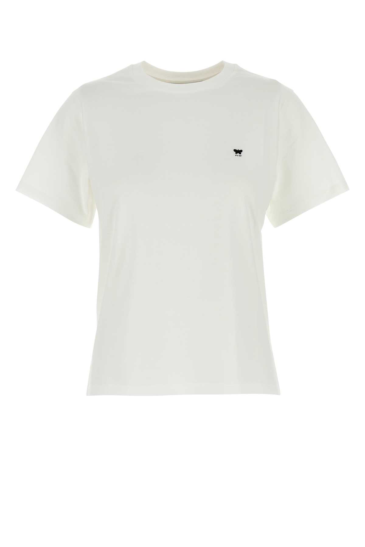 White Cotton Venaco T-shirt