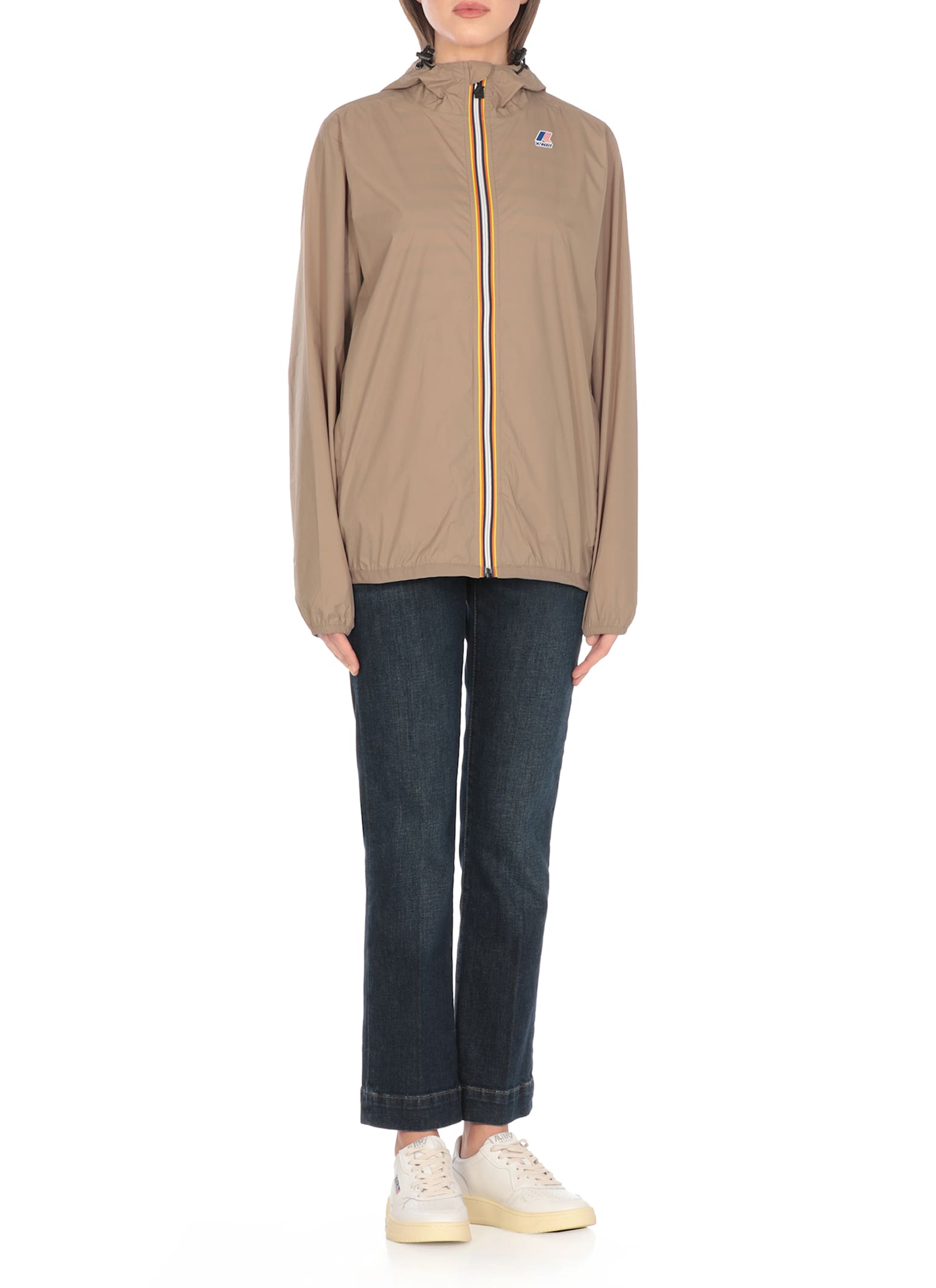 K-way Le Vrai 4.0 Claude Jacket In Brown