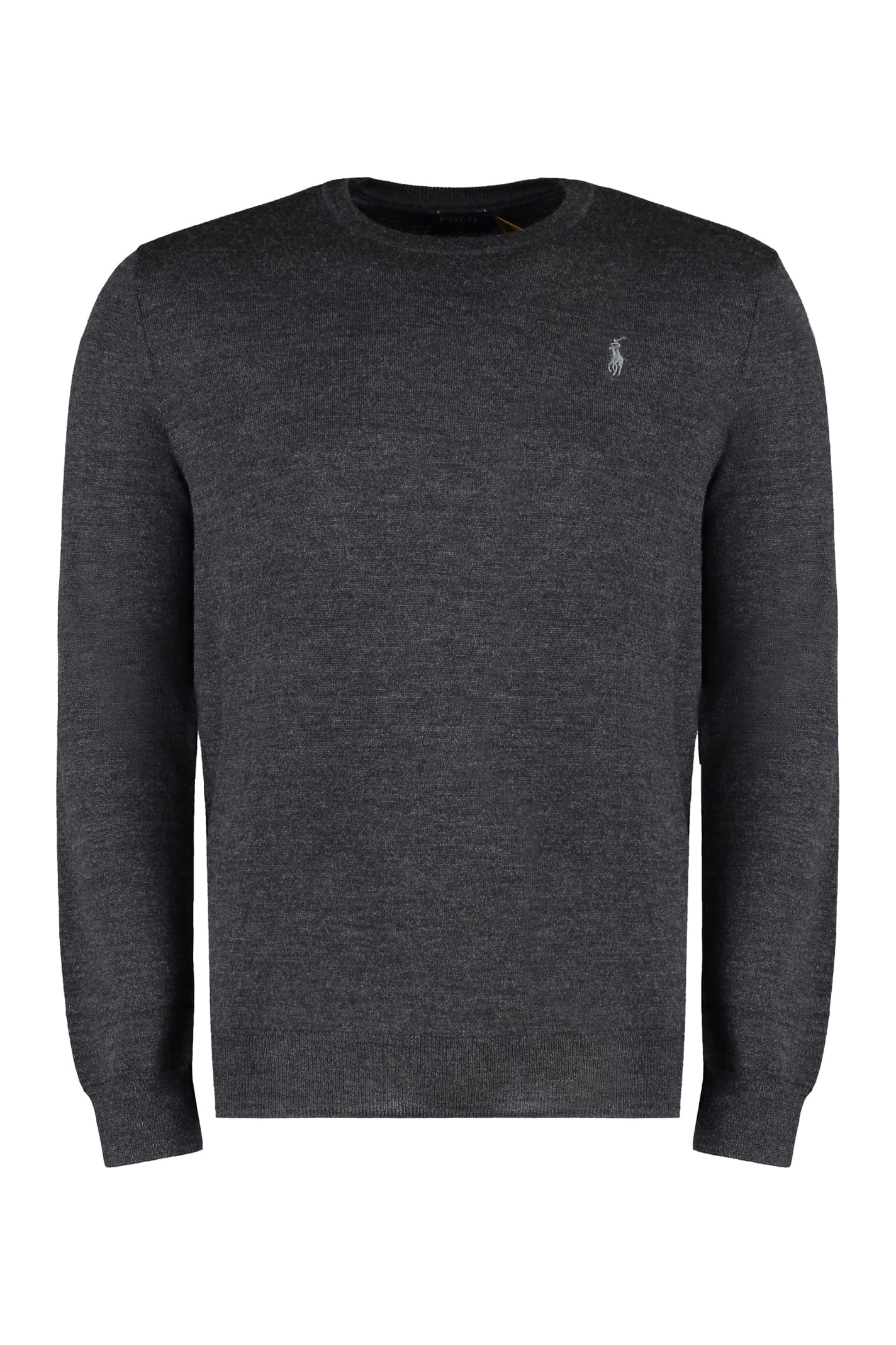 Shop Ralph Lauren Wool Crew-neck Sweater