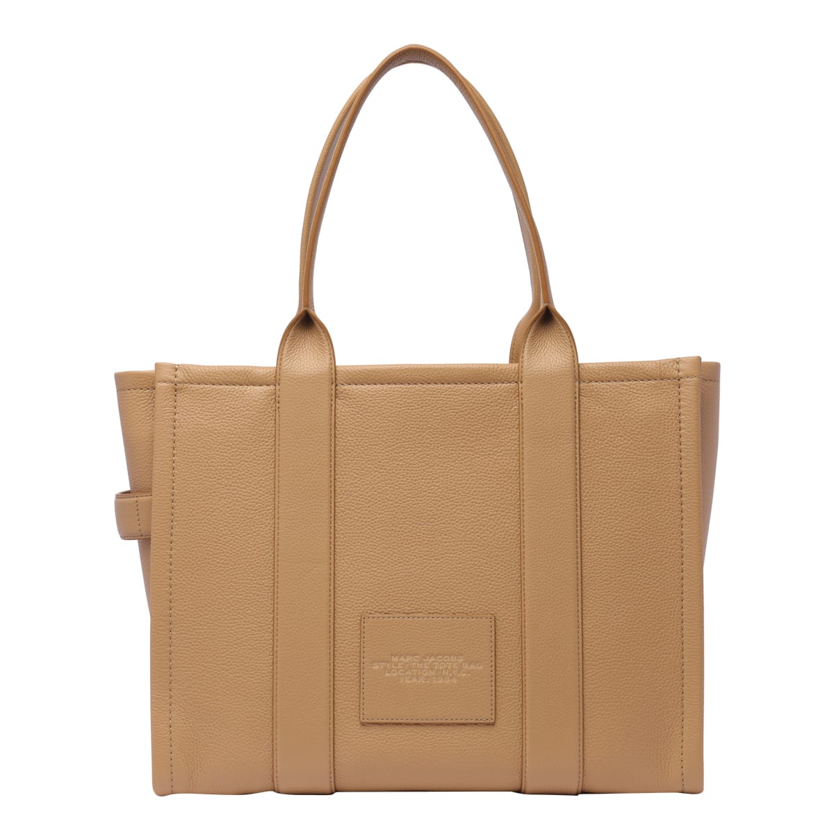 Shop Marc Jacobs The Large Tote Bag In Brown