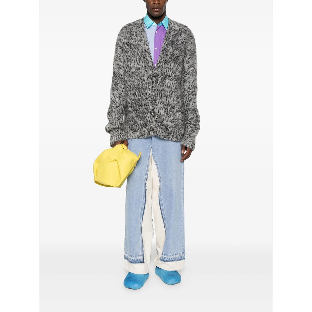 Marni Alpaca Wool-blend Cardigan In Multi