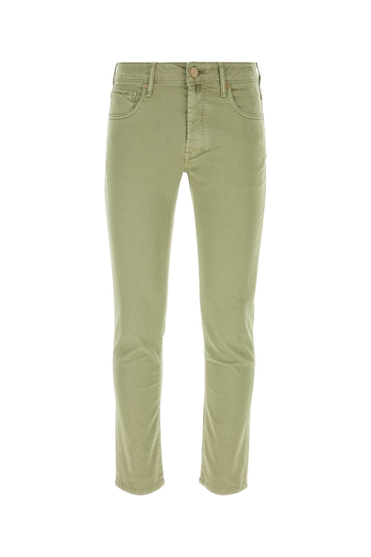 Pistachio Green Cotton Pant