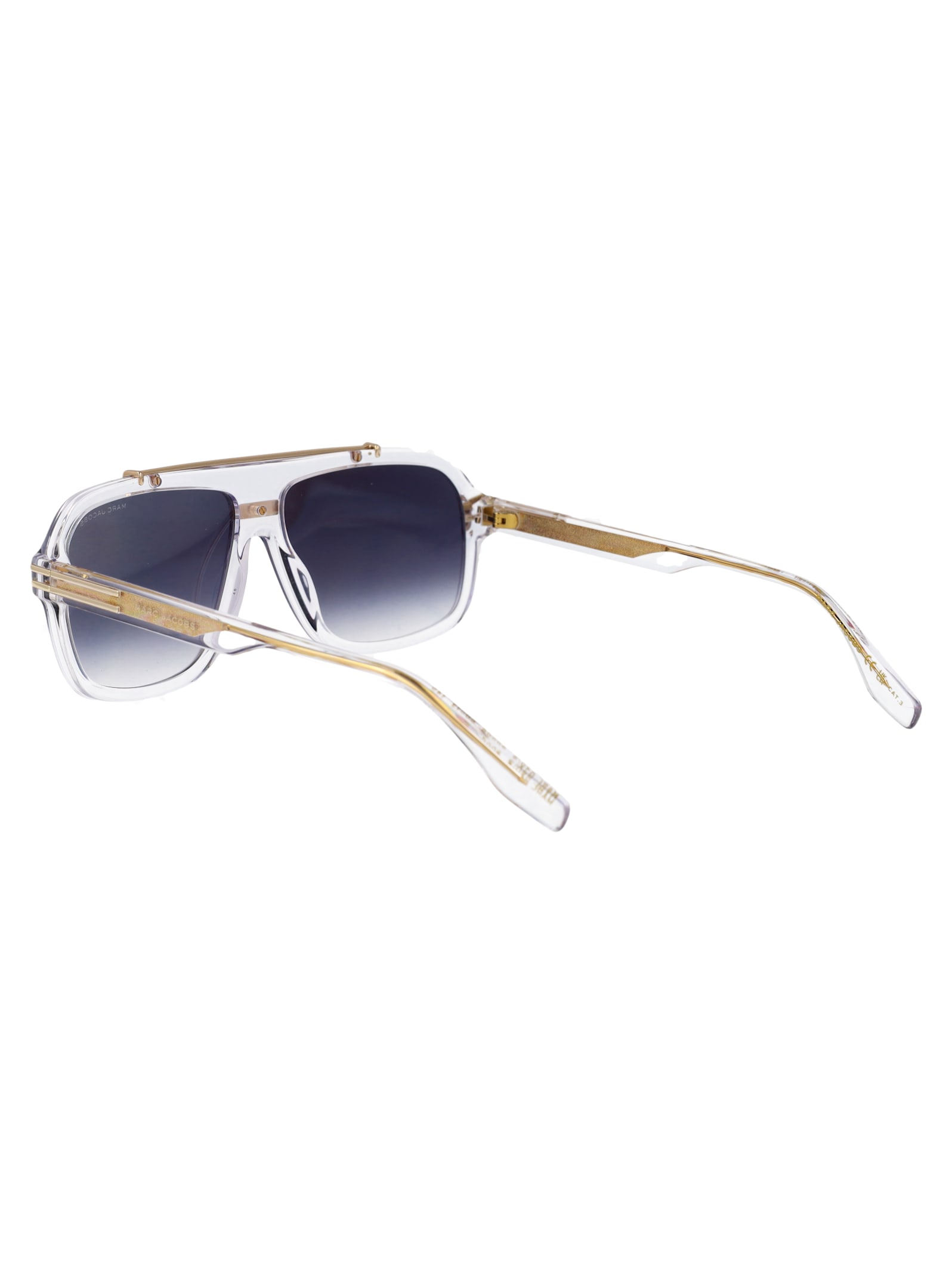 Marc Jacobs Squared Sunglasses Marc 840/s 900 In Transparent