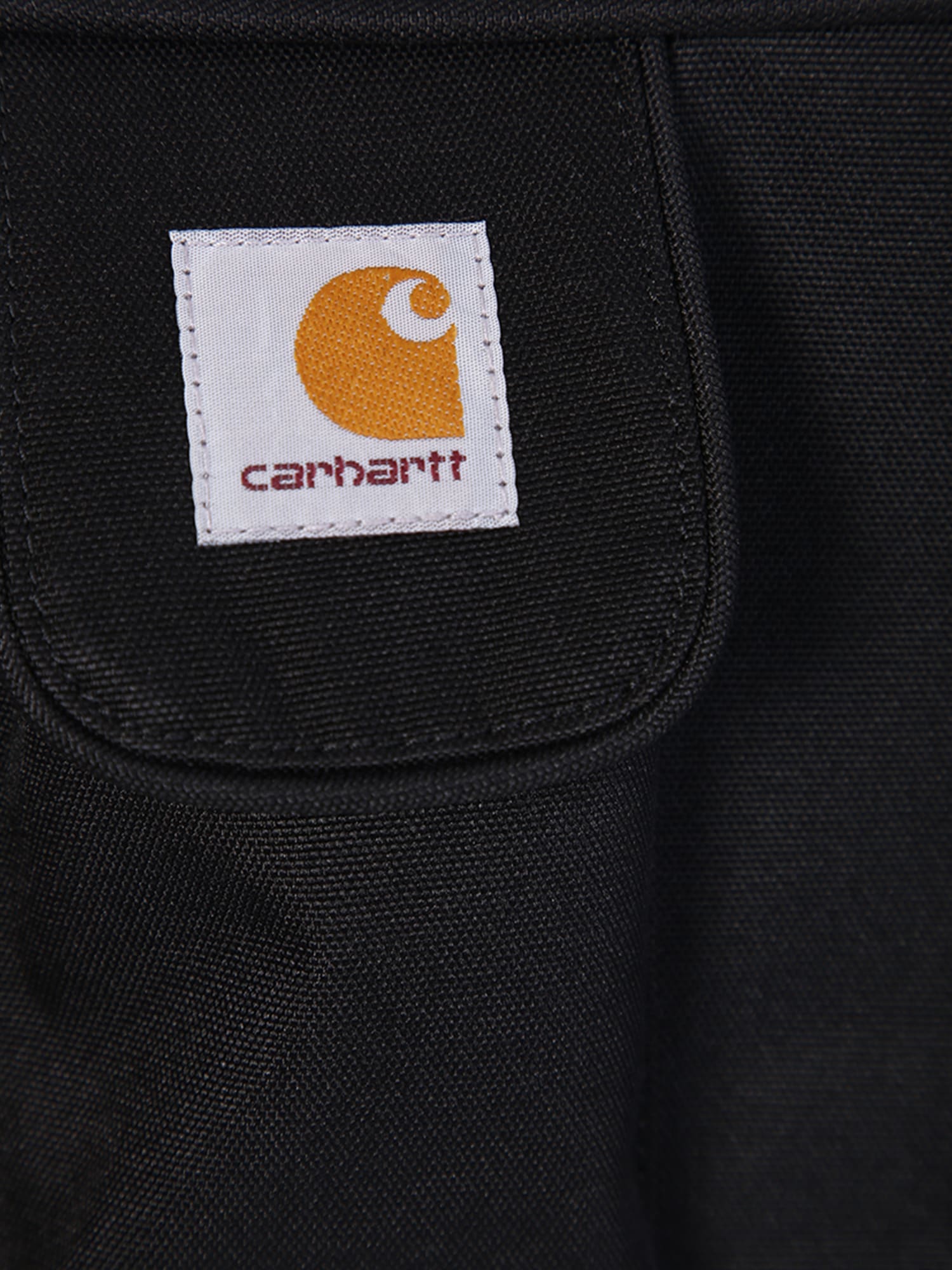 Carhartt Wip Essentials Black Crossbody Bag In Black