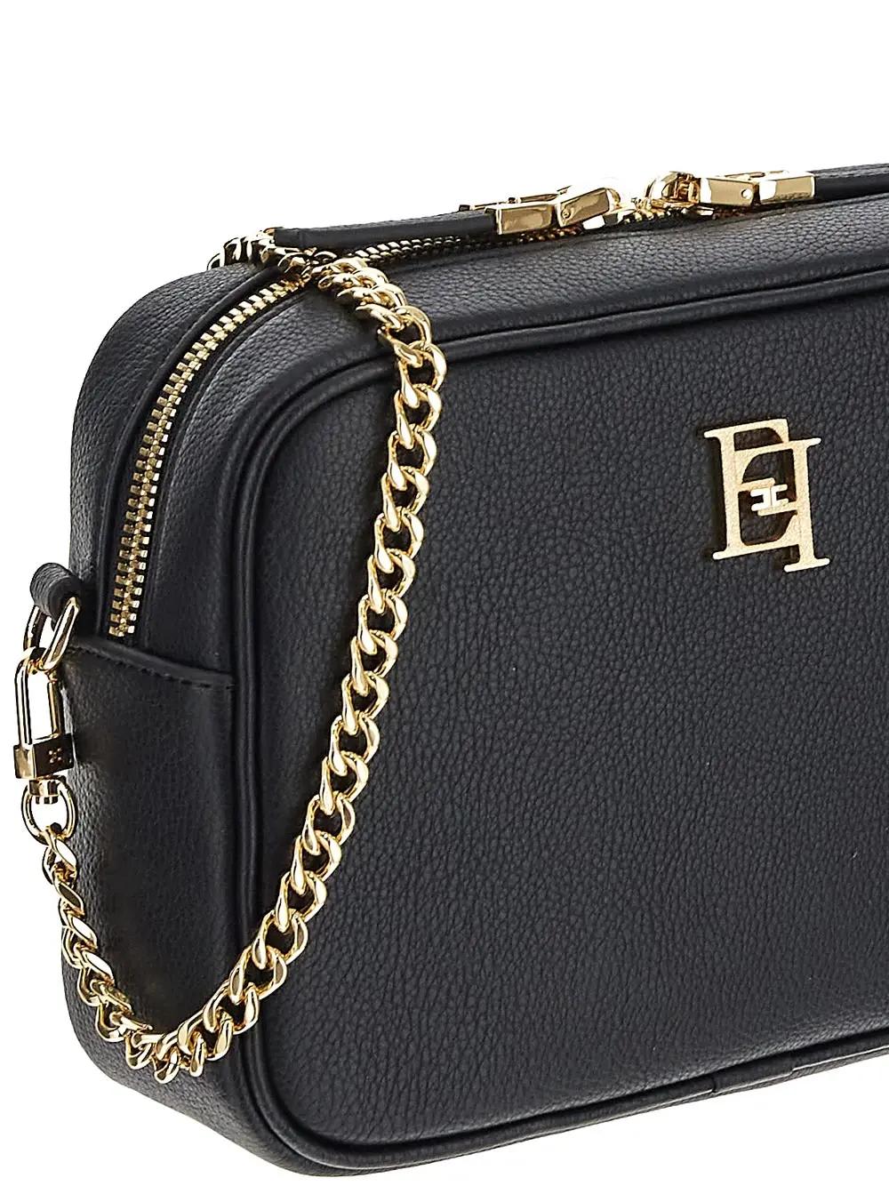 Shop Elisabetta Franchi Camera Bag  In Black
