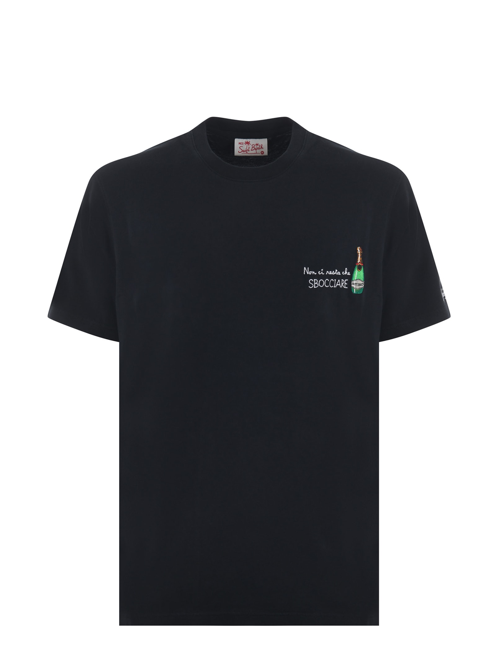 Mc2 Saint Barth T-shirt In Black