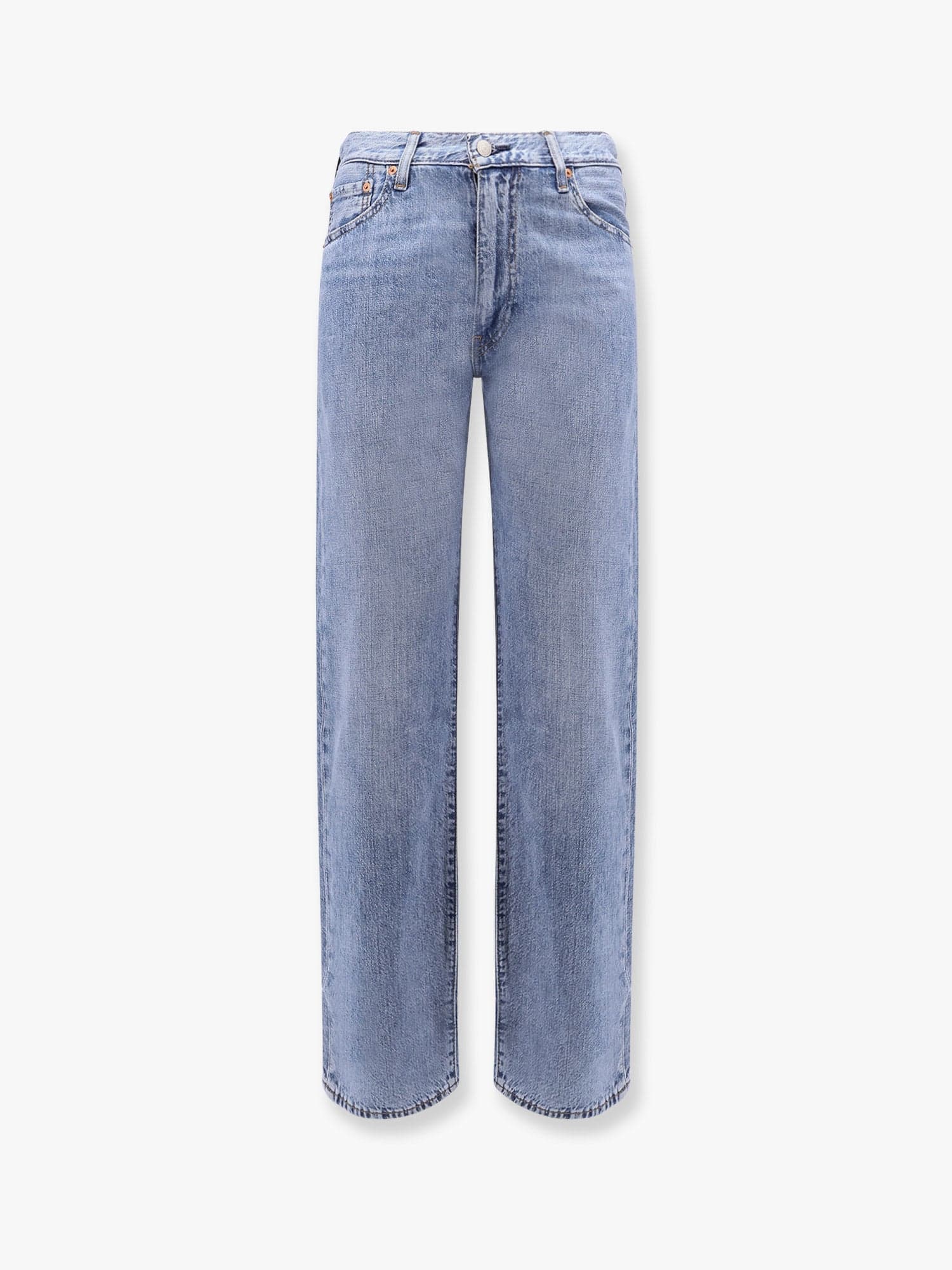 Levi's 501 Original Jeans With Iconic Tag In Blue