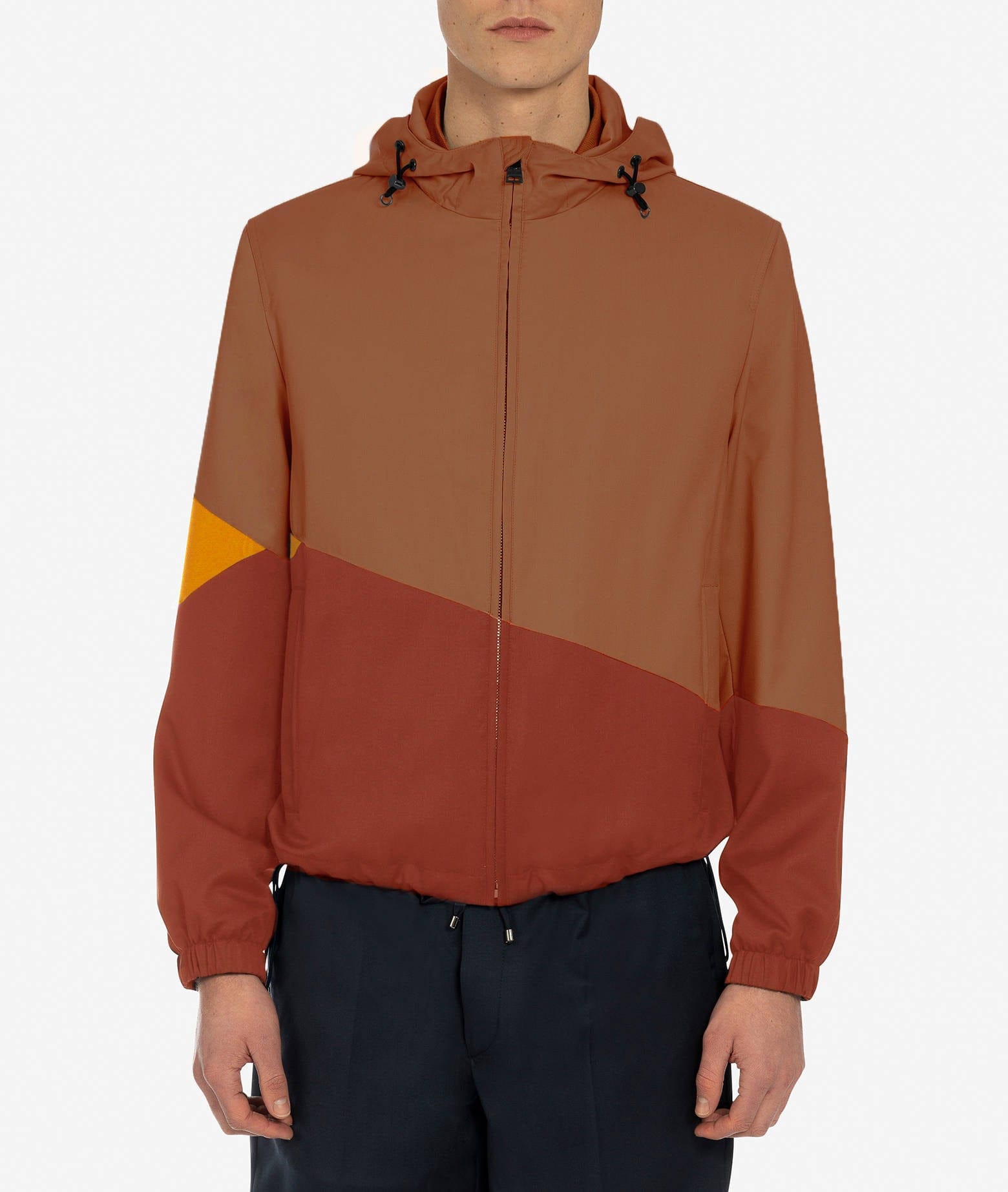 Larusmiani Stormy Bomber Down Jacket In Brown
