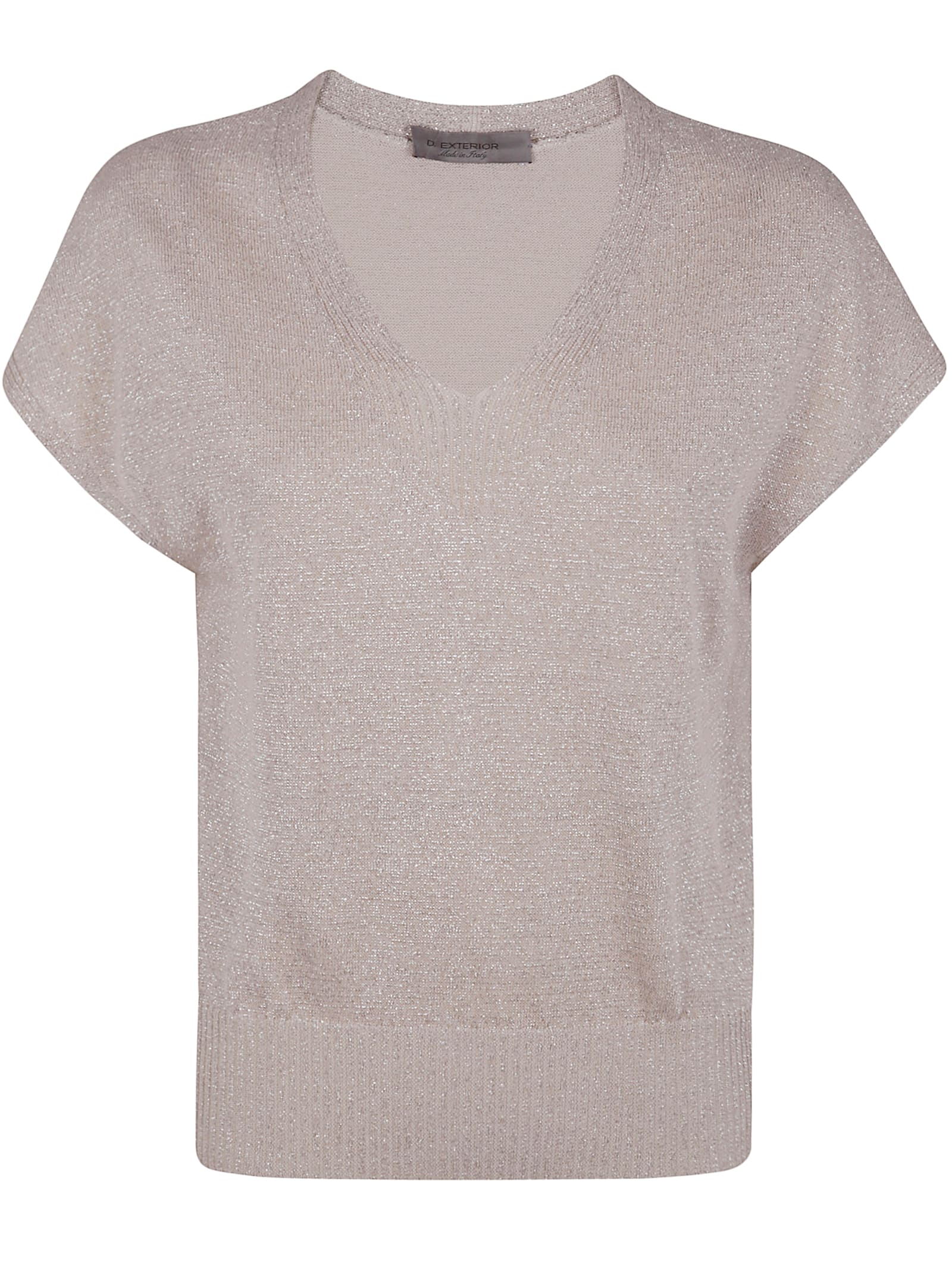 D. Exterior Vanise Lux V Neck Sweater