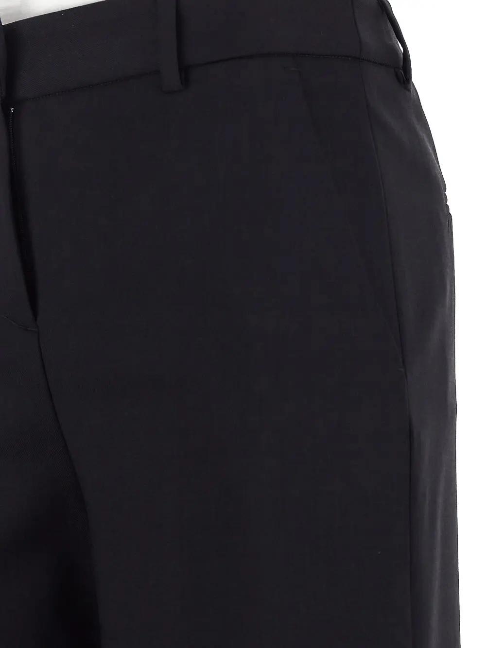 Shop Lardini Classic Trousers In Black