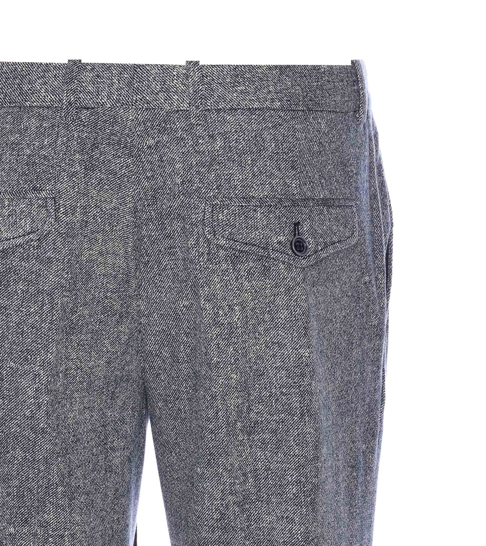Circolo 1901 Regular Fit Trousers With Pockets And Belt Loops In Gray