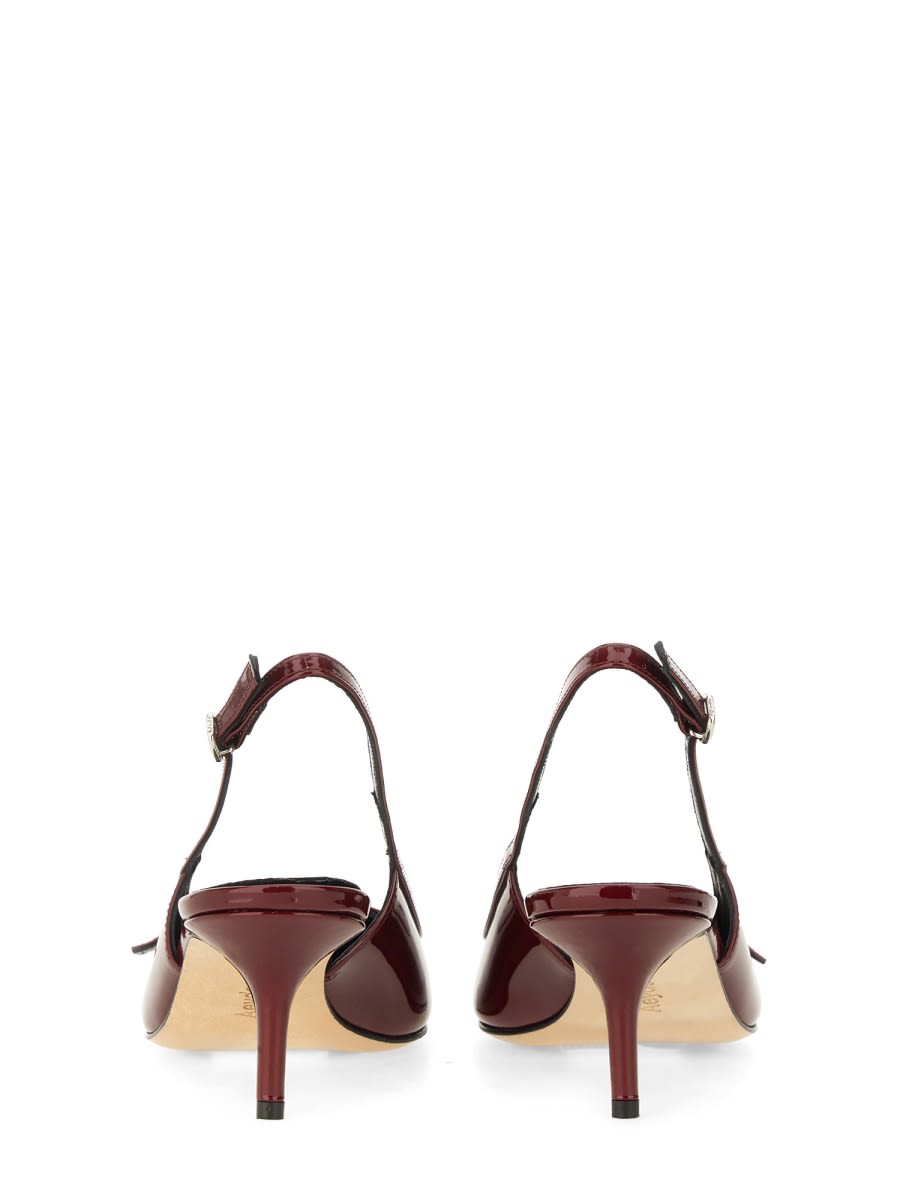 Shop Aeyde Slingback Saba In Red