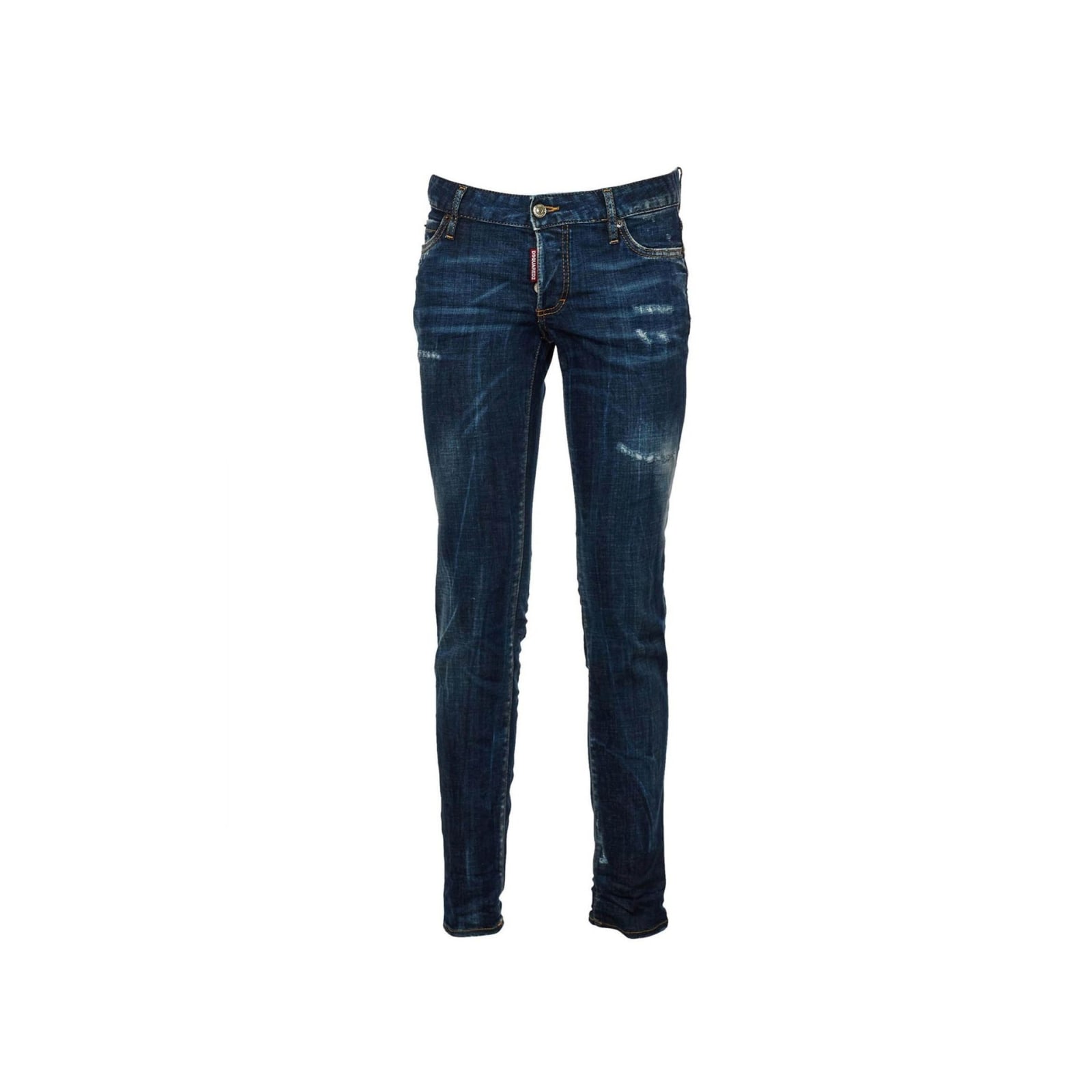 Shop Dsquared2 Jennifer Denim Jeans In Blue