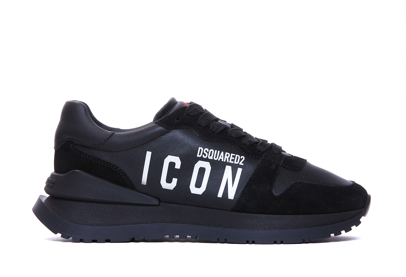 Shop Dsquared2 Icon Running Sneakers In Black