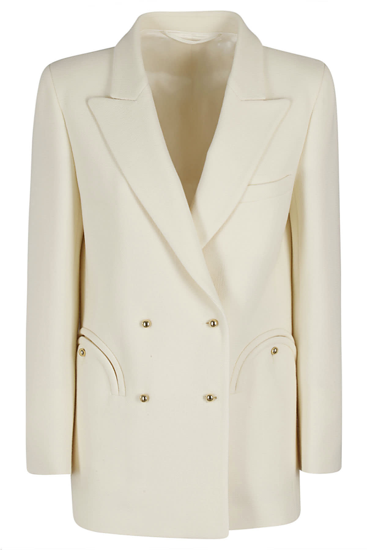 Shop Blazé Milano Resolute Everyday Blazer In Cream