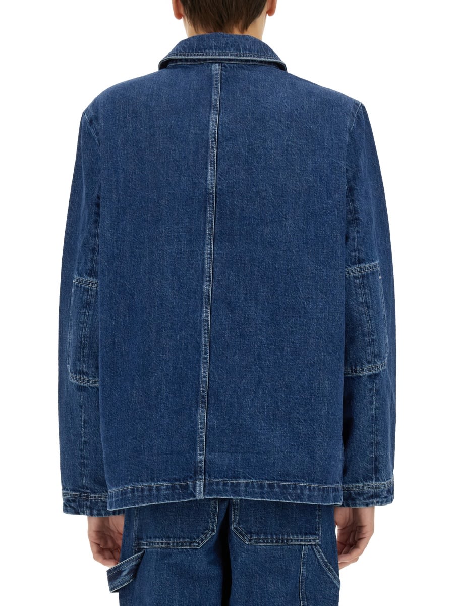 Shop Apc Ralph Jacket In Denim