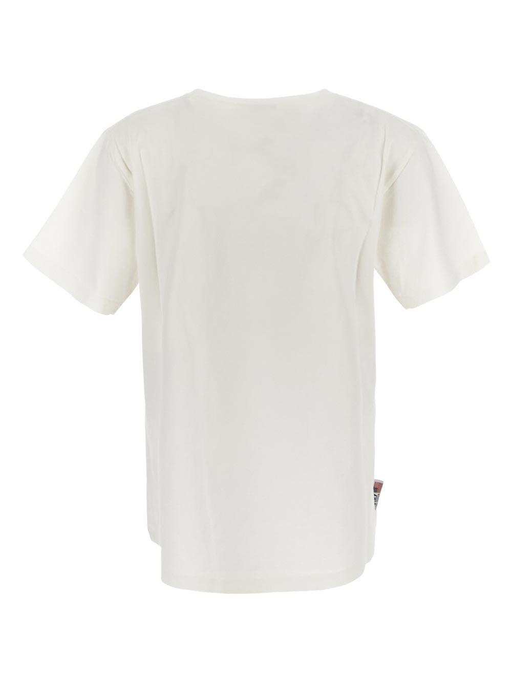 Shop Autry Iconic Action T-shirt In White