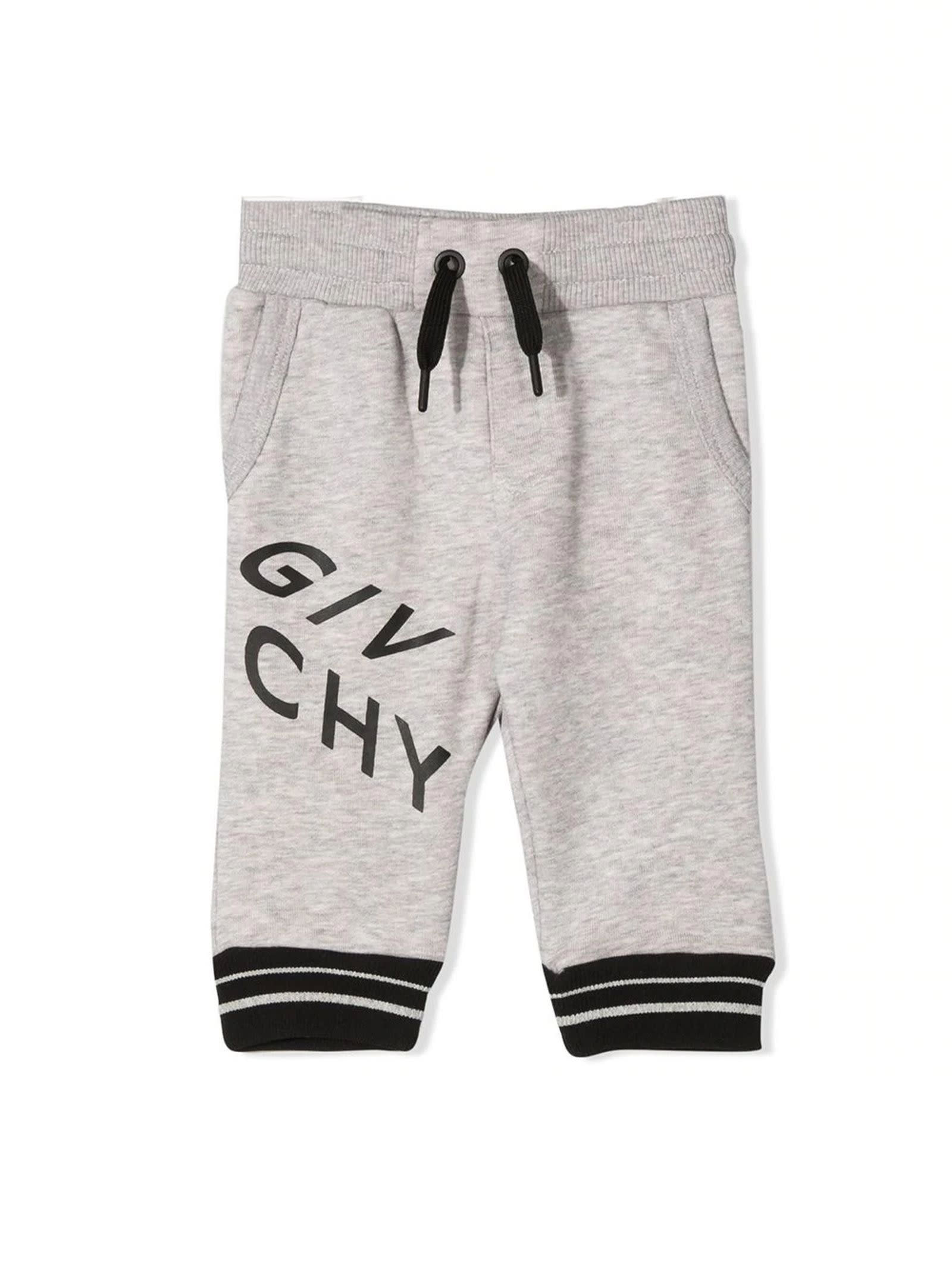 Givenchy Grey Cotton Track Pants