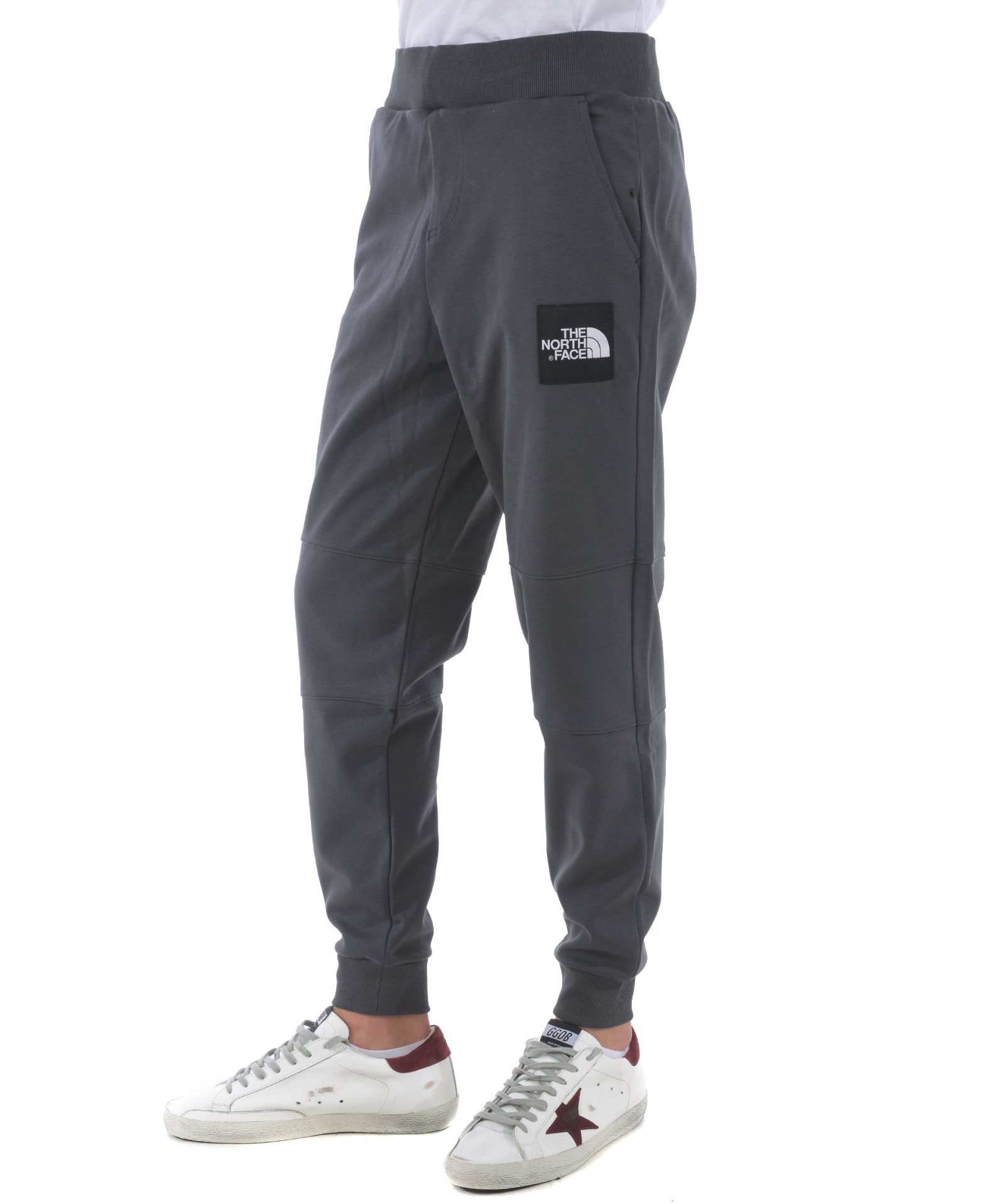 The North Face Logo Patch Track Pants - Grigio scuro - 10756475 | italist