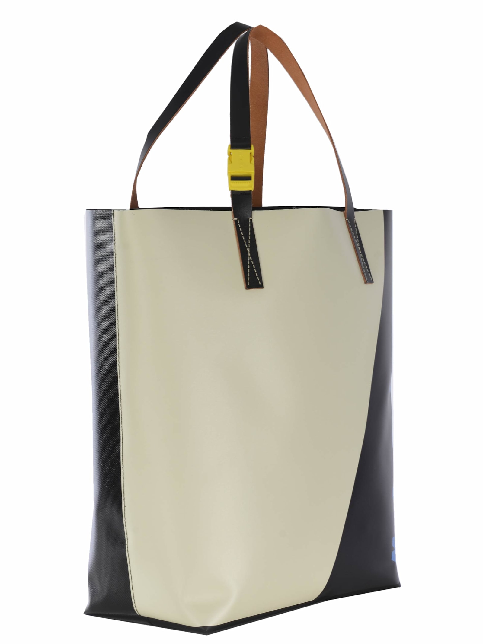 Shop Marni Shopping Bag  Tribeca In Beige