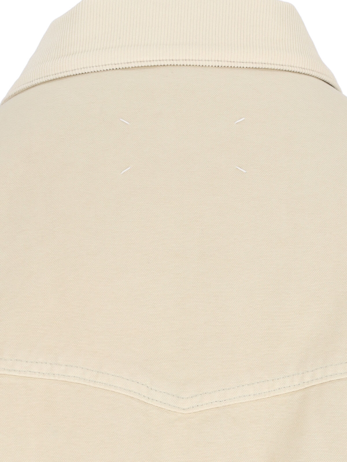 Maison Margiela Casual Jacket With Ribbed Cuffs And Hem